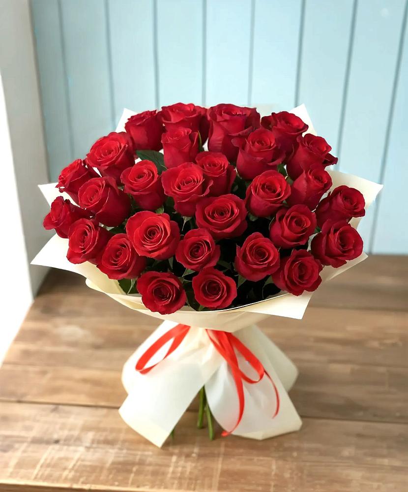 Букет 29 Красных роз в Григорополисской