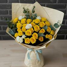 Букет цветов из:  Розы в Григорополисской
