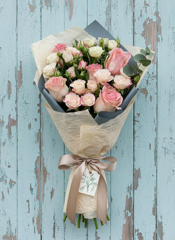 Букет цветов из: Розы в Григорополисской