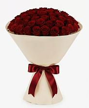 Букет 101 Бордовая роза Блэк Бакарра в Григорополисской