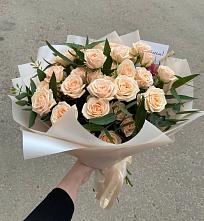 Букет Кремовые розы Латте в Григорополисской