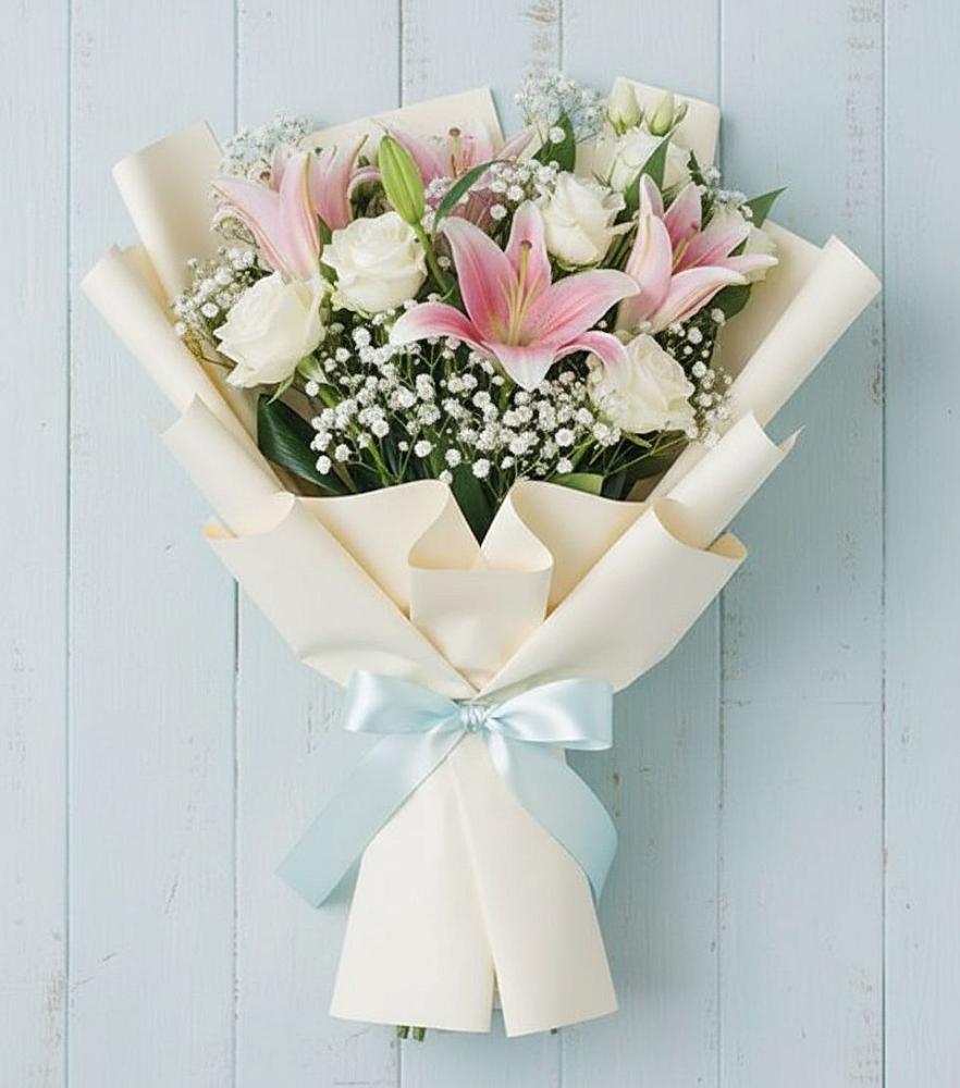 Букет цветов из: Лилии в Григорополисской