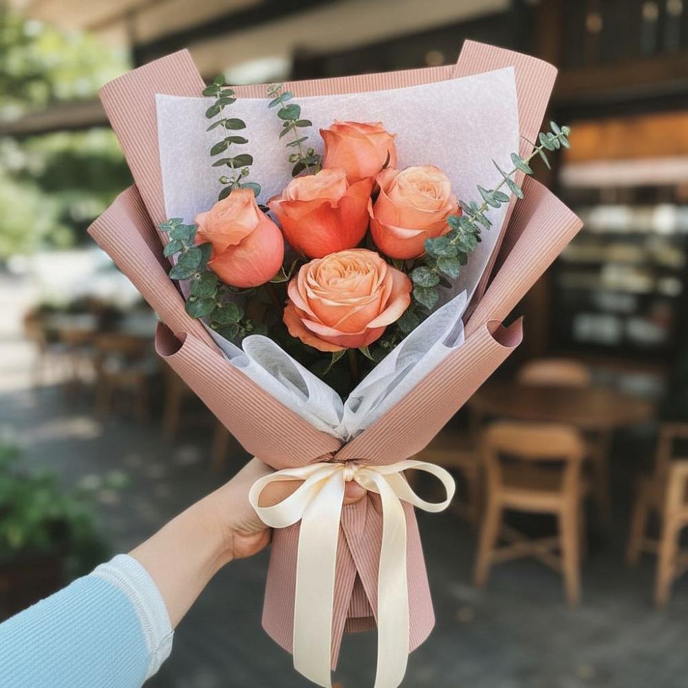 Букет цветов из: Розы в Григорополисской