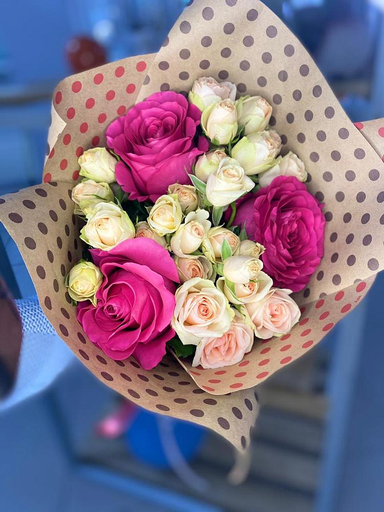 Букет цветов из: Розы в Григорополисской