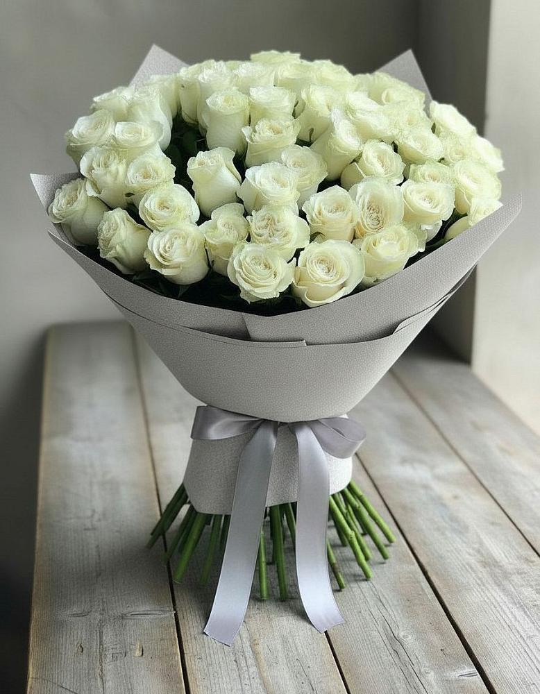 Букет 35 Белых роз в Григорополисской