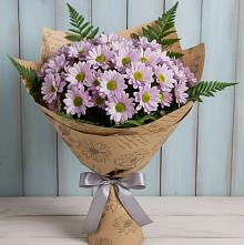 Букет цветов из:  Хризантемы #REPLACE_PRED# Григорополисской