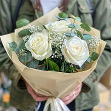 Букет Нежные грёзы в Григорополисской Букет цветов из: Розы в Григорополисской