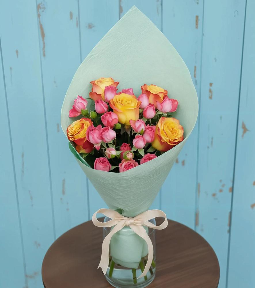 Букет цветов из: Розы в Григорополисской