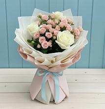 Букет цветов из:  Розы в Григорополисской