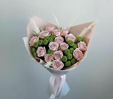 Букет цветов из:  Розы и Хризантемы #REPLACE_PRED# Григорополисской