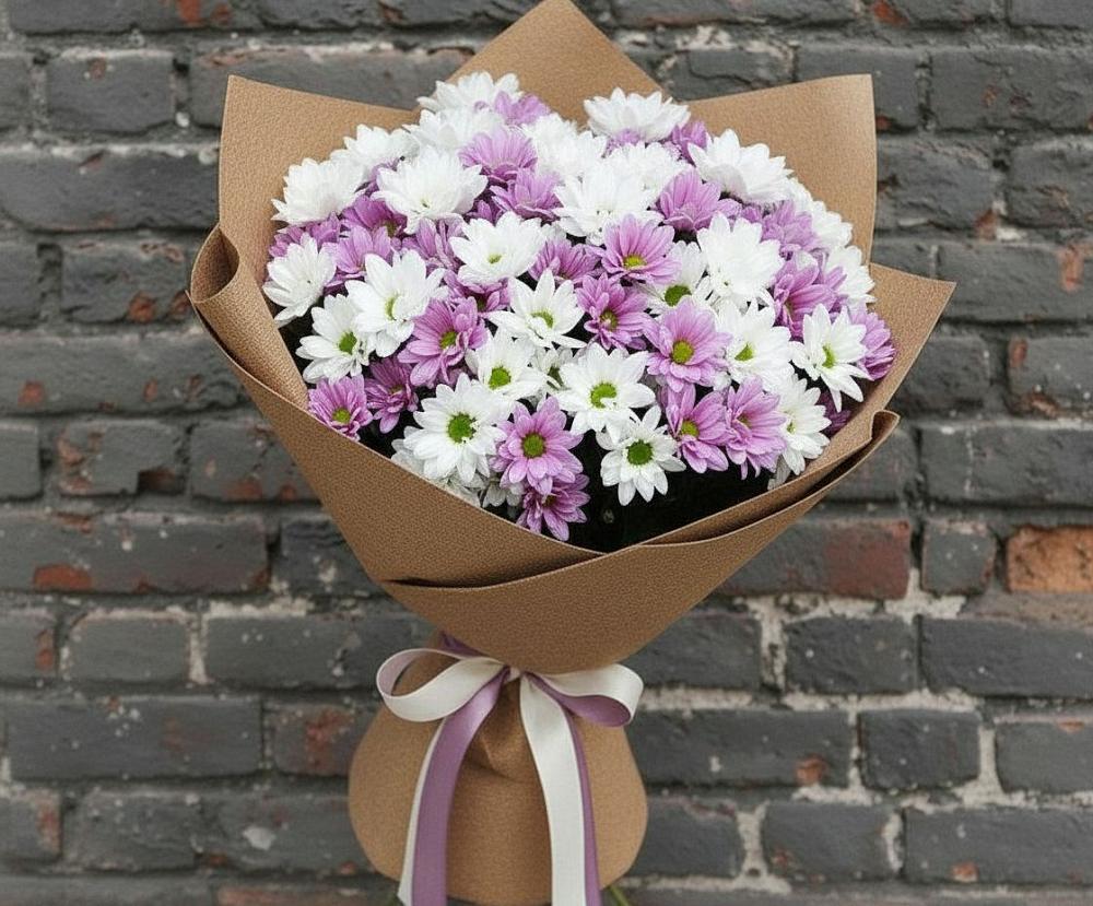Букет цветов из: Хризантемы в Григорополисской