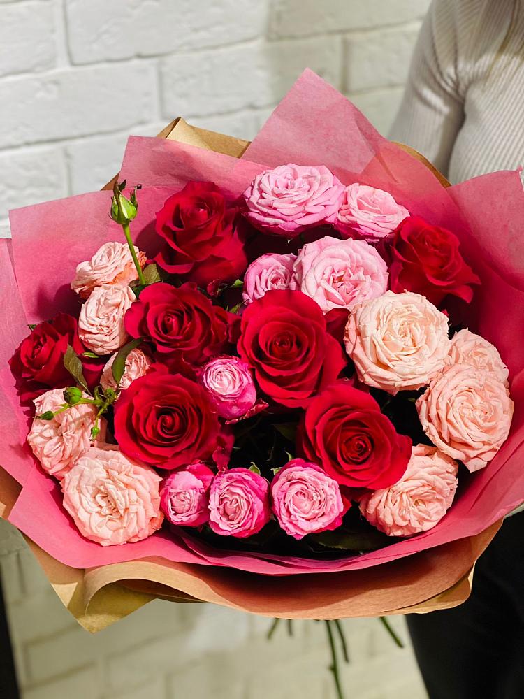 Букет цветов из: Розы в Григорополисской