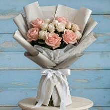 Букет цветов из:  Розы в Григорополисской
