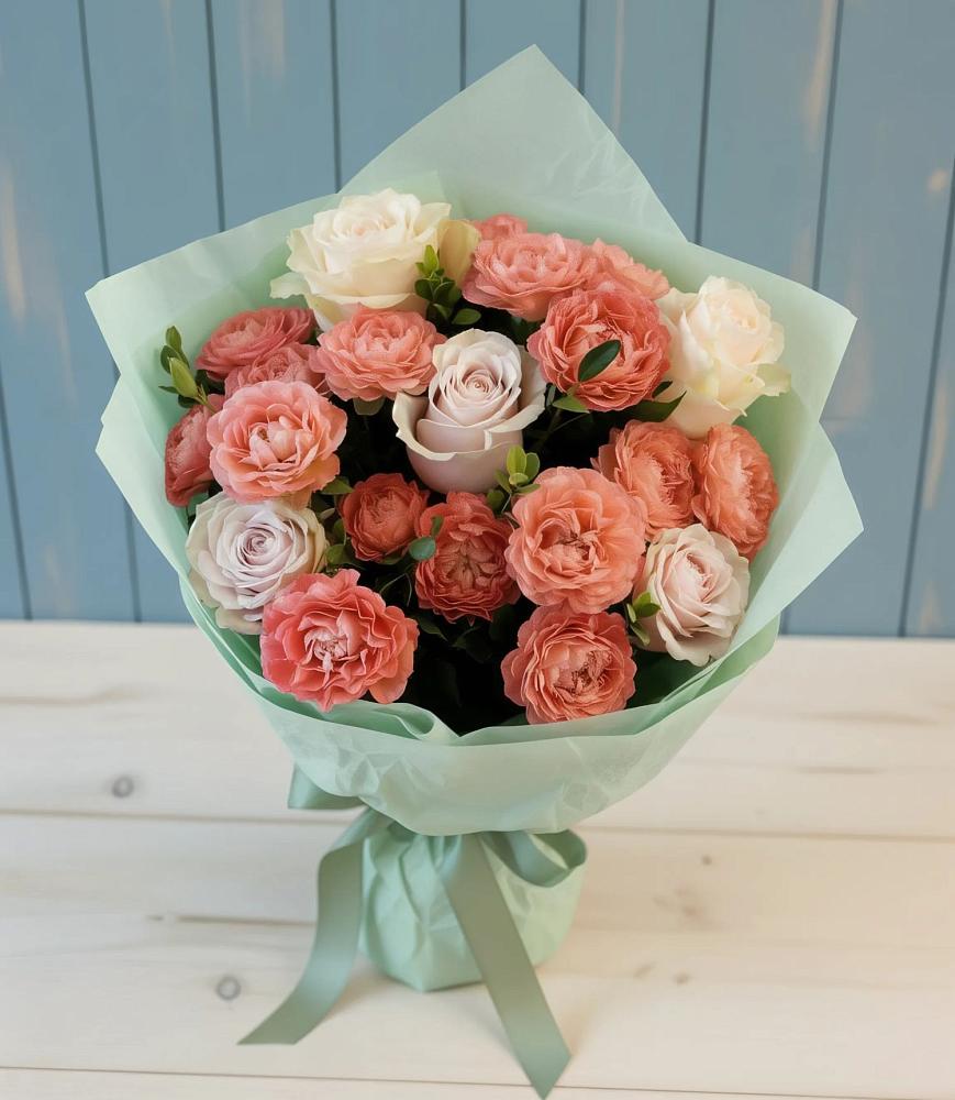 Букет цветов из: Розы в Григорополисской