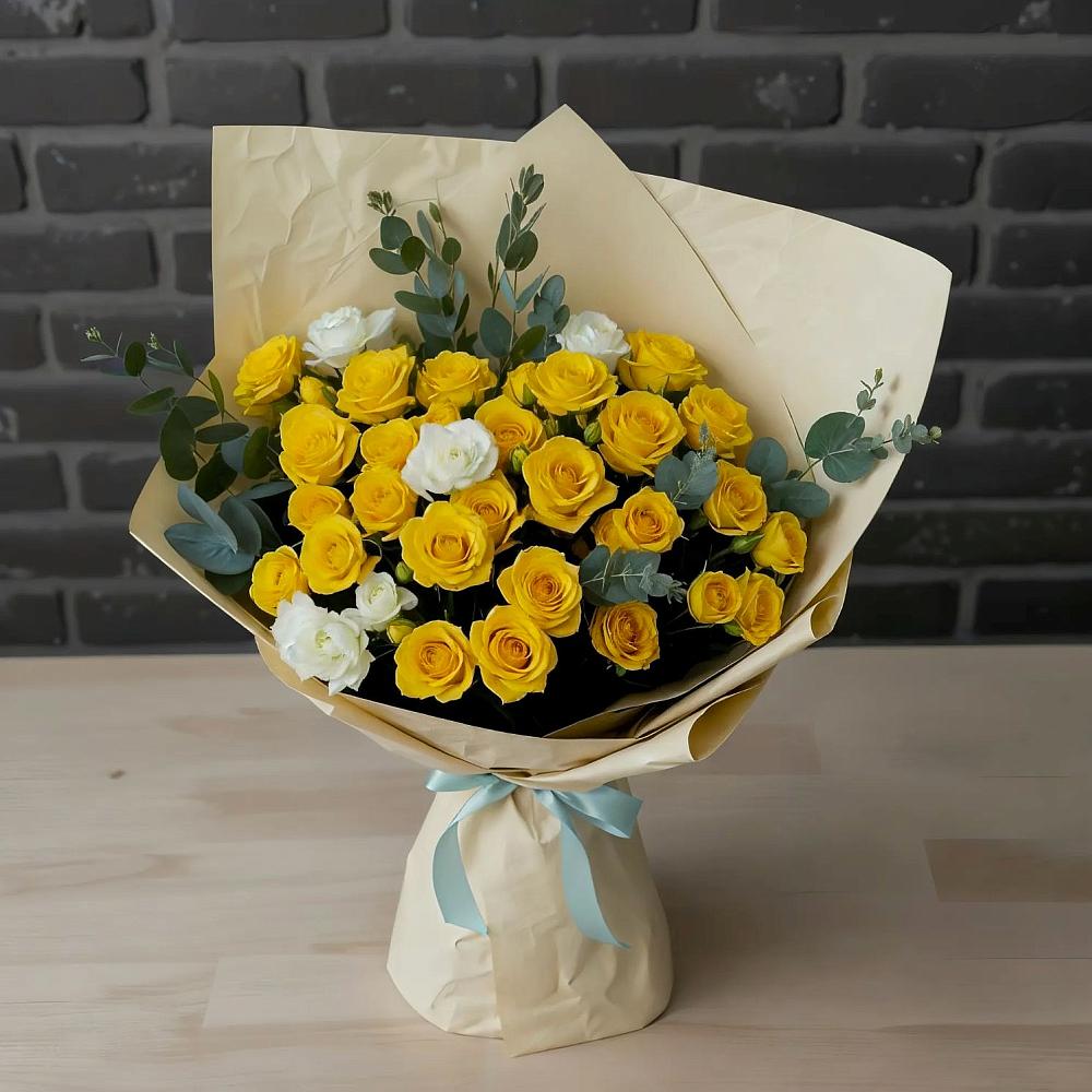 Букет цветов из: Розы в Григорополисской