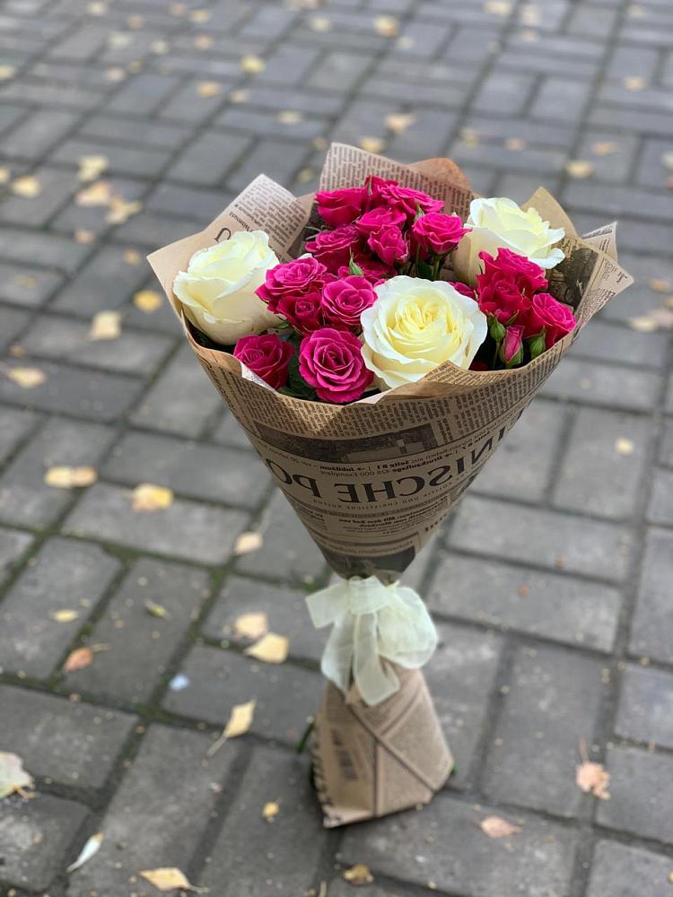 Букет цветов из: Розы в Григорополисской