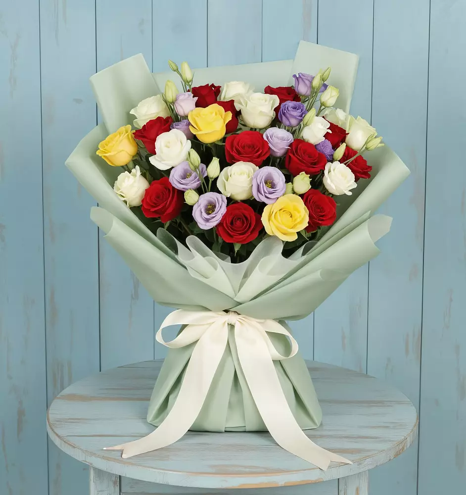 Букет цветов из: Розы в Григорополисской