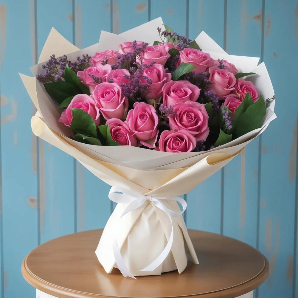 Букет цветов из: Розы в Григорополисской