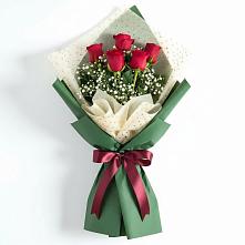 Букет цветов из:  Розы в Григорополисской