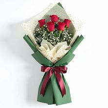 Букет цветов из:  Розы в Григорополисской