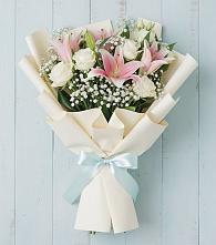 Букет цветов из:  Лилии #REPLACE_PRED# Григорополисской