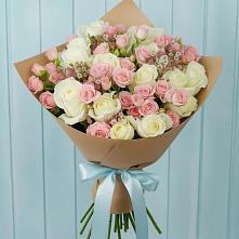 Букет цветов из:  Розы #REPLACE_PRED# Григорополисской